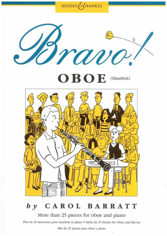 Bravo! Oboe: Plus de 25 morceaux pour hautbois et piano. oboe and piano. book