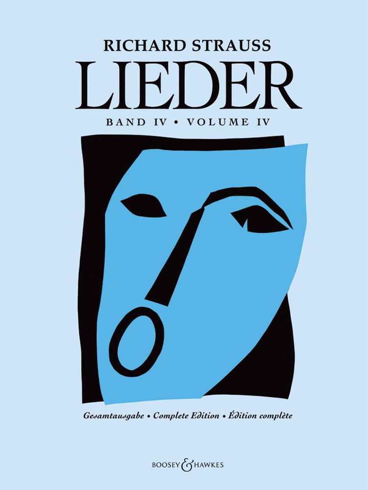 Lieder: Orchesterlieder. Band 4. Gesang und Orchester. Partitur. Sheet Music