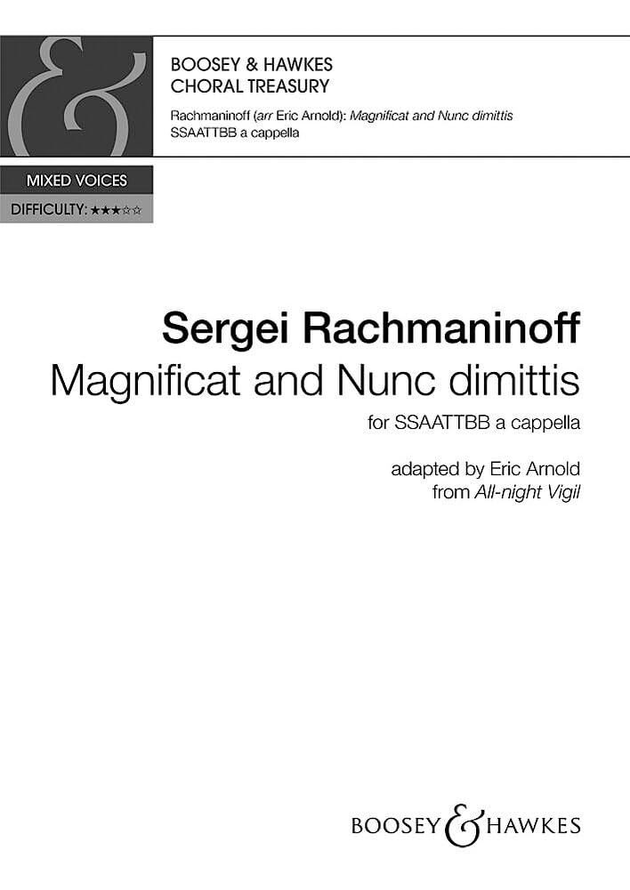Magnificat and nunc dimittis book