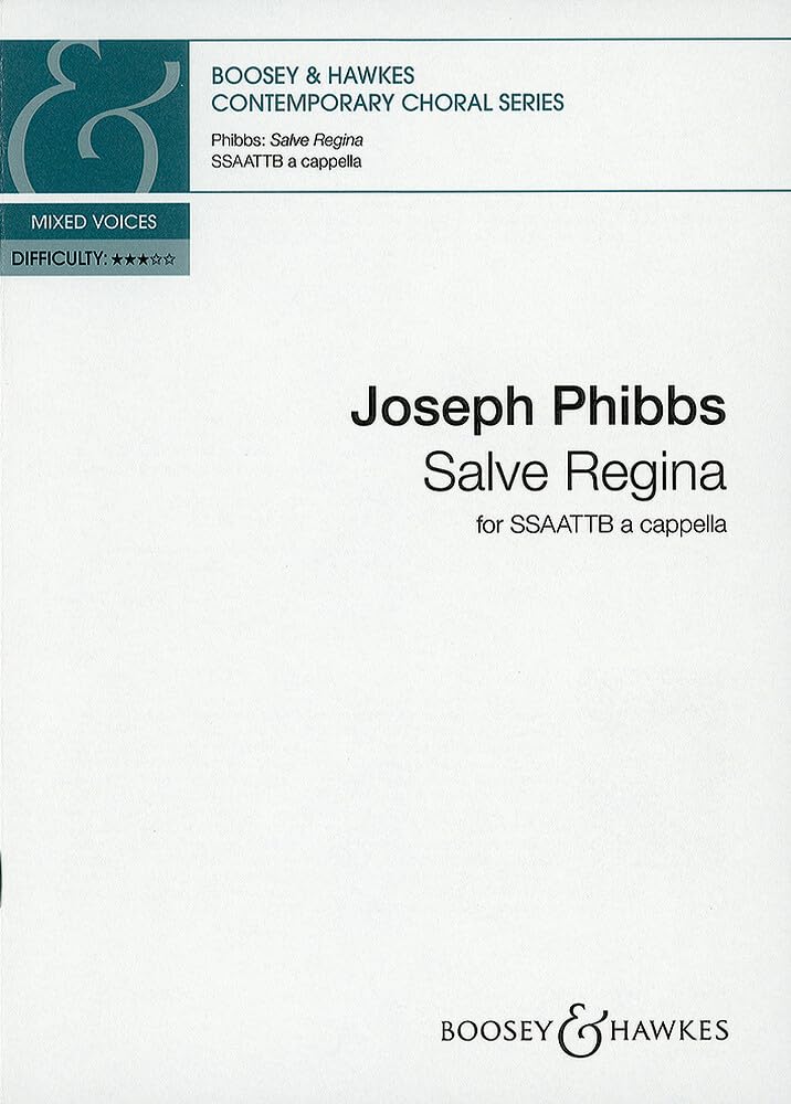 Salve Regina: gemischter Chor (SSAATTB) a cappella. Chorpartitur. (Contemporary Choral Series) Arts & Music
