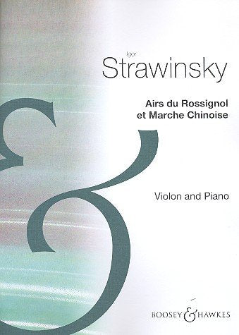 Airs du Rossignol et Marche Chinoise: Violine und Klavier. Arts & Music