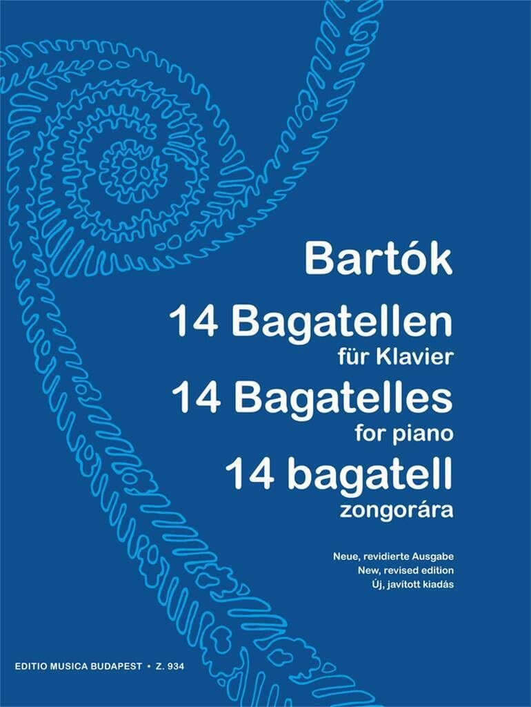14 Bagatellen für Klavier op. 6. Klavier Solo. Sheet Music