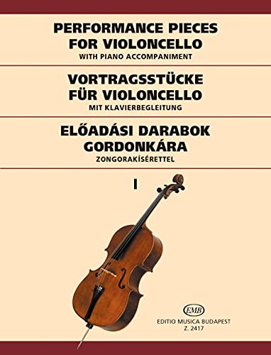 Vortragsstücke für Violoncelllo mit Klavierbgleitu. Cello mit Begleitung. Sheet Music