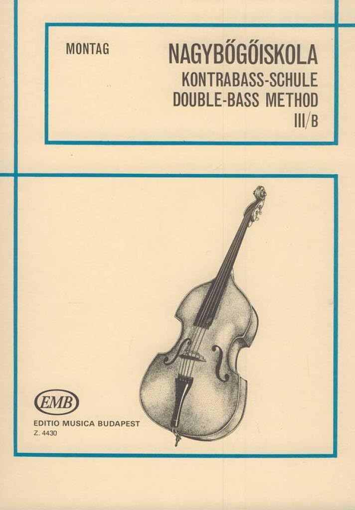 Kontrabassschule IIIb. Kontrabass Solo. Sheet Music