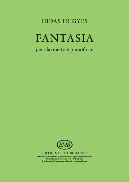 Fantasia. Klarinette mit Begleitung. Sheet Music
