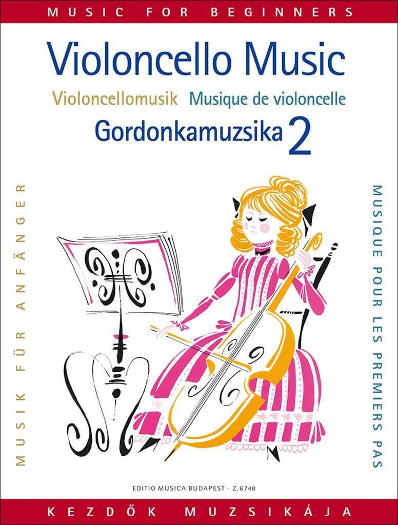 Violoncello Music for Beginners 2. Sheet Music