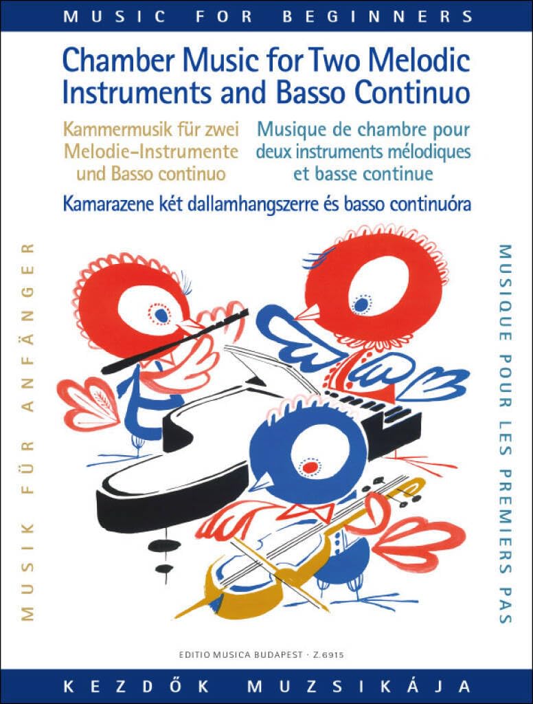 Kammermusik für Anfänger, für zwei Melodieinstrume. Marimba. book