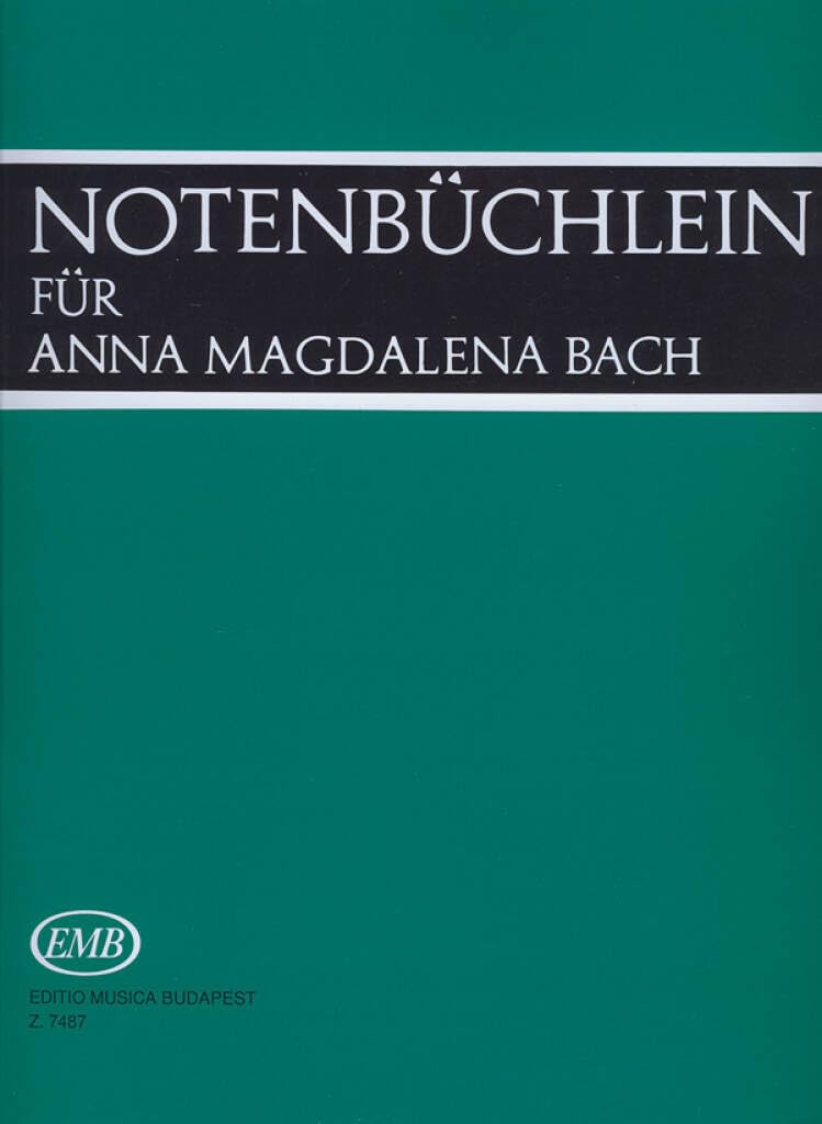 Notenbüchlein für Anna Magdalena Bach. Klavier Solo. Sheet Music