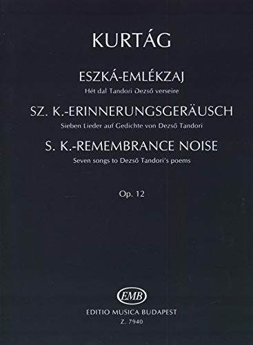 S. k. erinnerungsgerausch op. 12 book