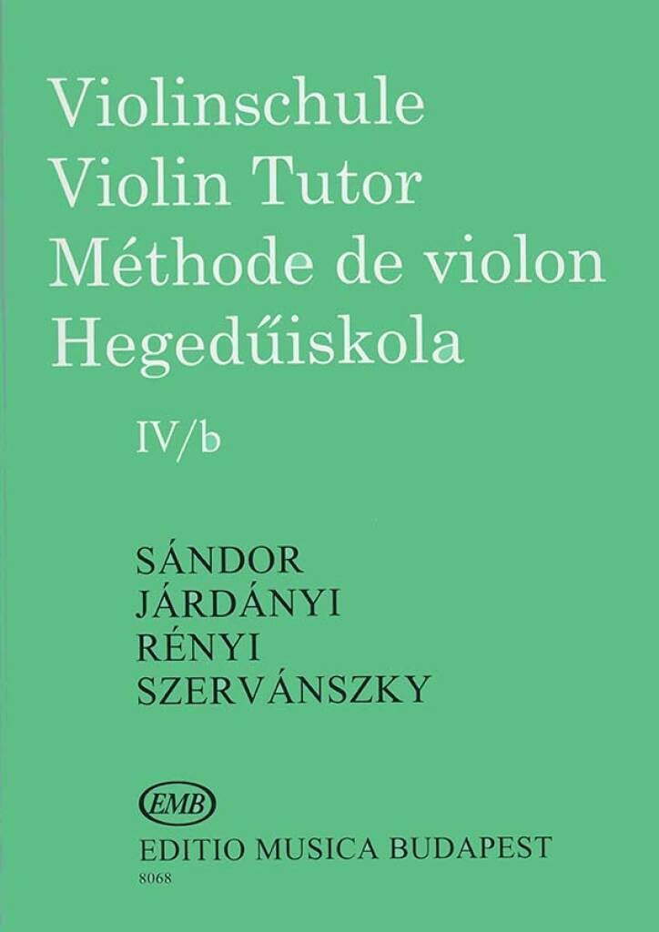 Product Image: Méthode de violon Vol.4B (Violin Tutor)