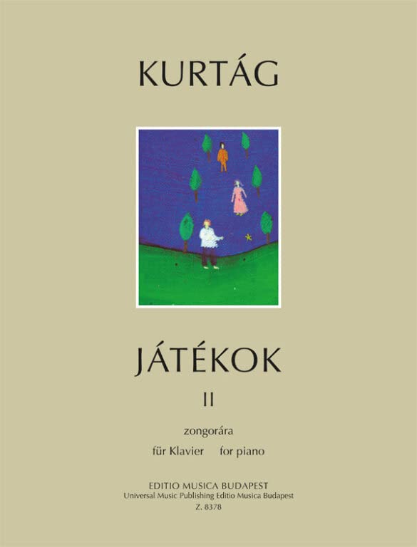 Gyorgy kurtag : jatekok - volume 2 book