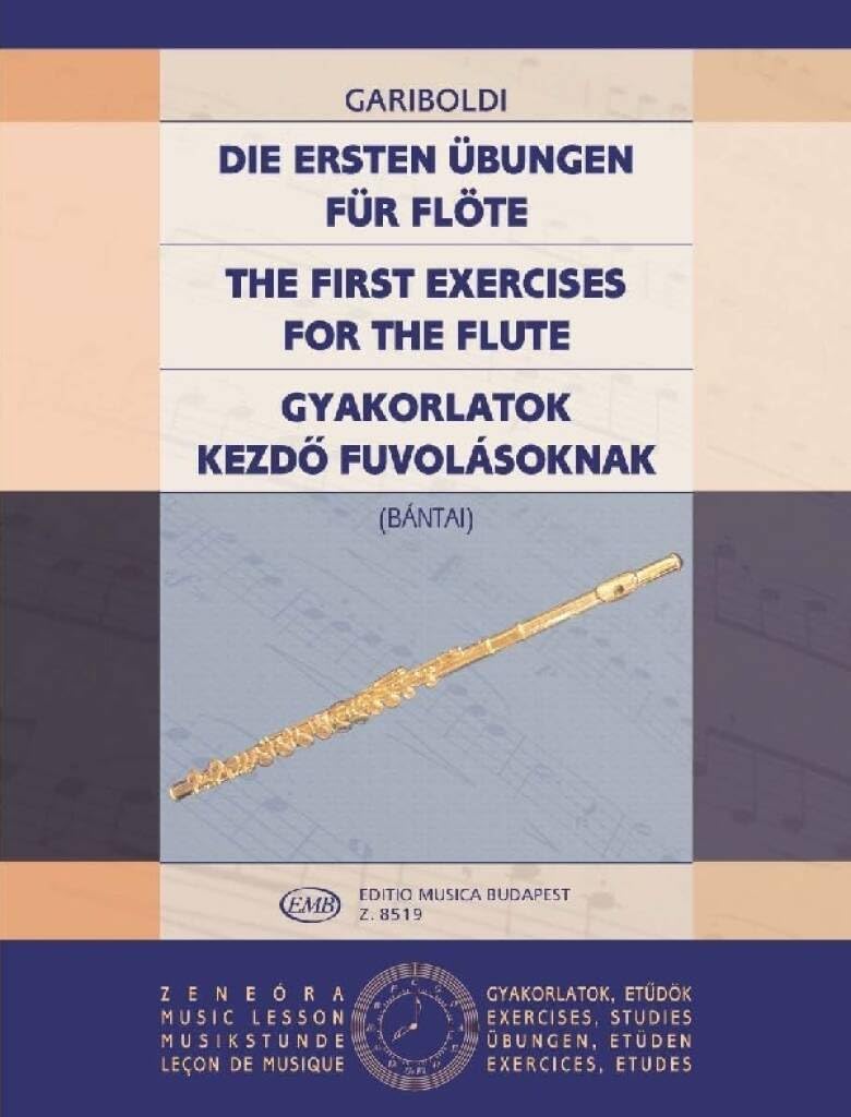 Die ersten ubungen fur flote flute traversiere book