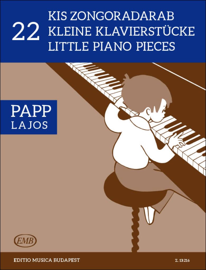 22 kleine Klavierstücke - 22 Little Piano Pieces. Sheet Music