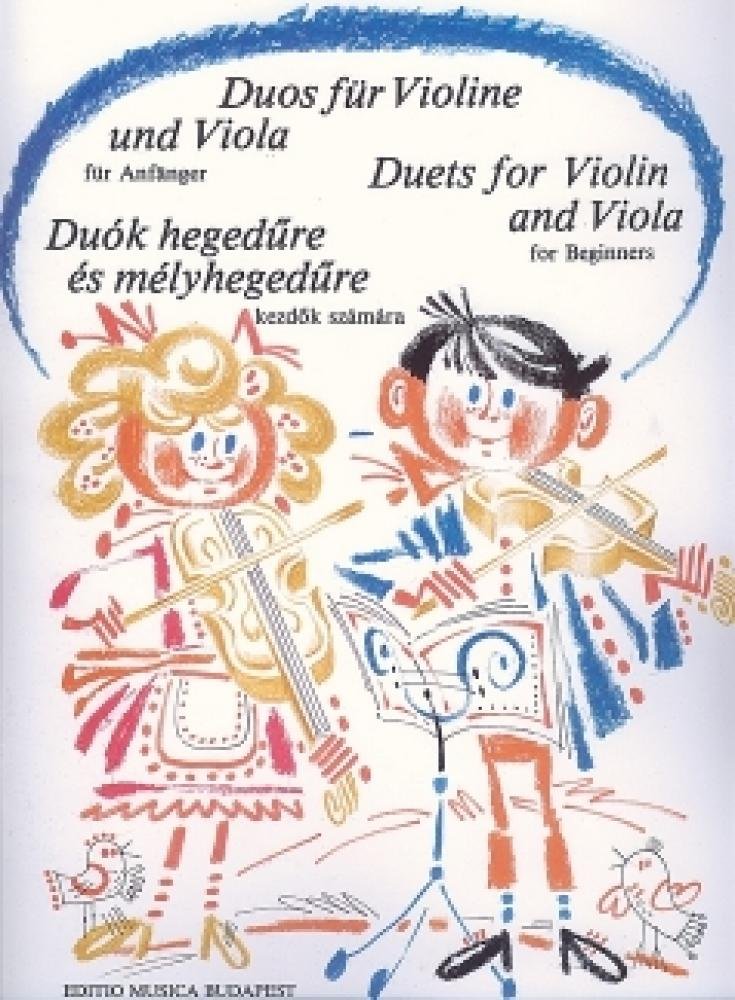 DUOS FUR VIOLINE UND VIOLA FUR ANFANGER I Arts & Music