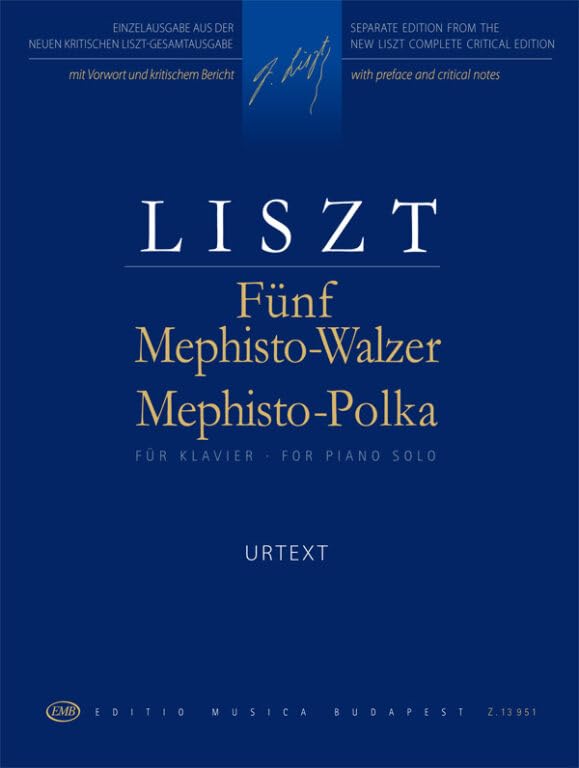 Fünf Mephisto-Walzer - Mephisto Polka. Klavier Solo. Sheet Music