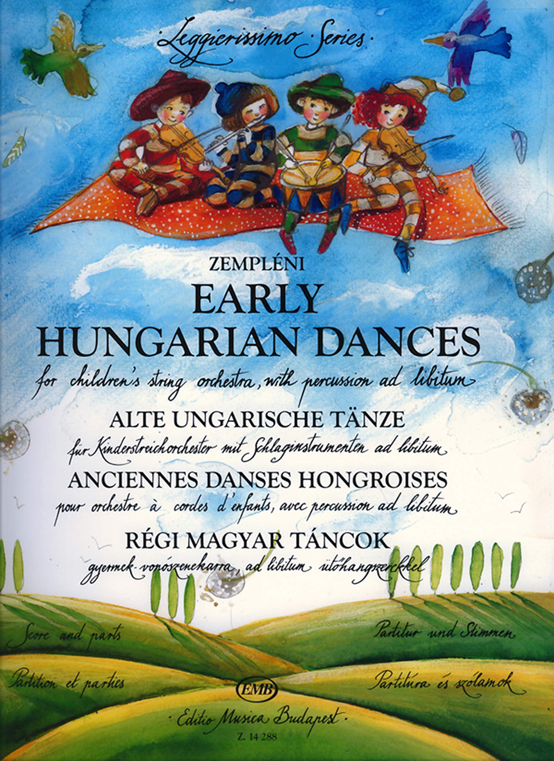 ALTE UNGARISCHE TANZE FUR KINDERSTREICHORCHESTER ORCHESTRE Arts & Music