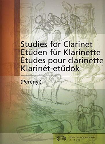 Etüden für Klarinette. Klarinette Solo. Sheet Music