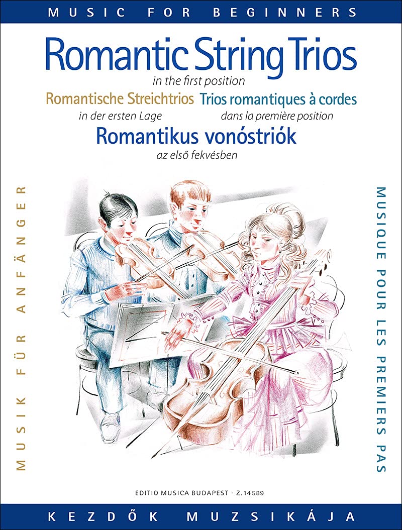 ROMANTISCHE TRIOMUSIK FUR ANFANGER (ERSTE LAGE) MUSIQUE D'ENSEMBLE Sheet Music