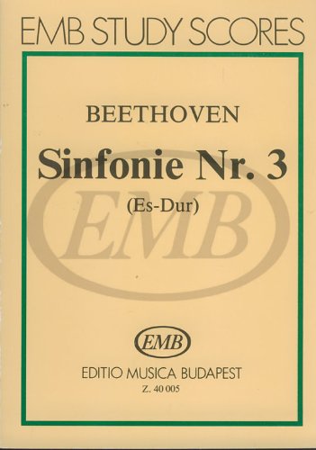 SINFONIE NR. 3 ES-DUR ORCHESTRE Sheet Music