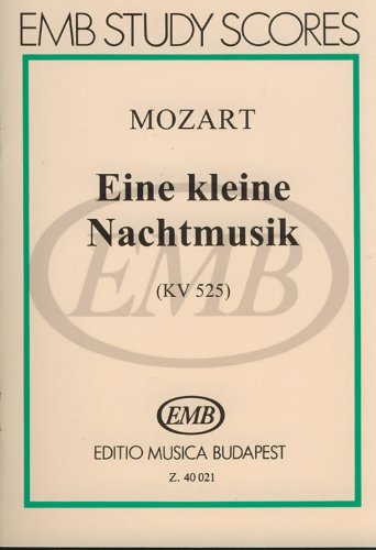 EINE KLEINE NACHTMUSIK KV 525 ORCHESTRE Sheet Music