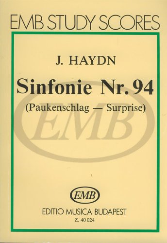 SINFONIE NR. 94 (G-DUR) PAUKENSCHLAG ORCHESTRE Sheet Music