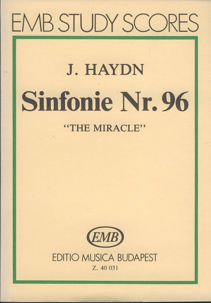 SINFONIE NR. 96 (D-DUR) THE MIRACLE ORCHESTRE Arts & Music