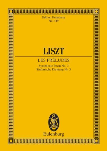 Poema sinfonico n. 3 les preludes poche book