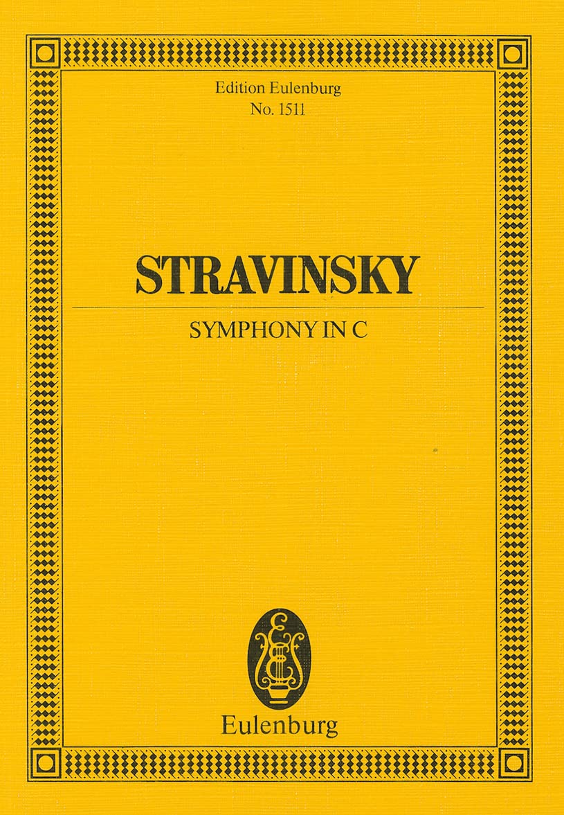 Symphonie en ut: pour orchestre. Orchestra. Partition d'étude. book