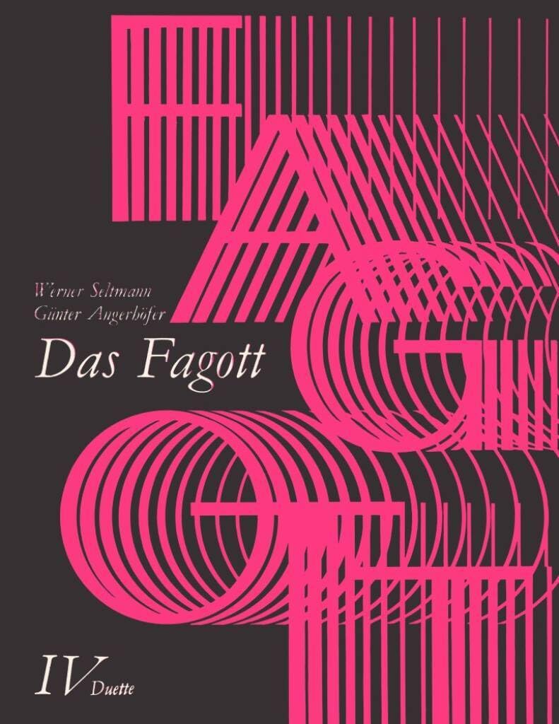 Das Fagott - Schulwerk in 6 Bänden. Band 4: Duette (DV 30024) Sheet Music