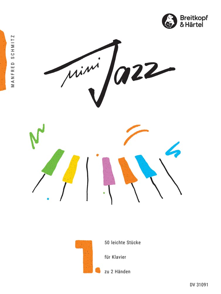 Mini-Jazz für Klavier Heft 1: 50 leichte Stücke (DV 31091) Sheet Music