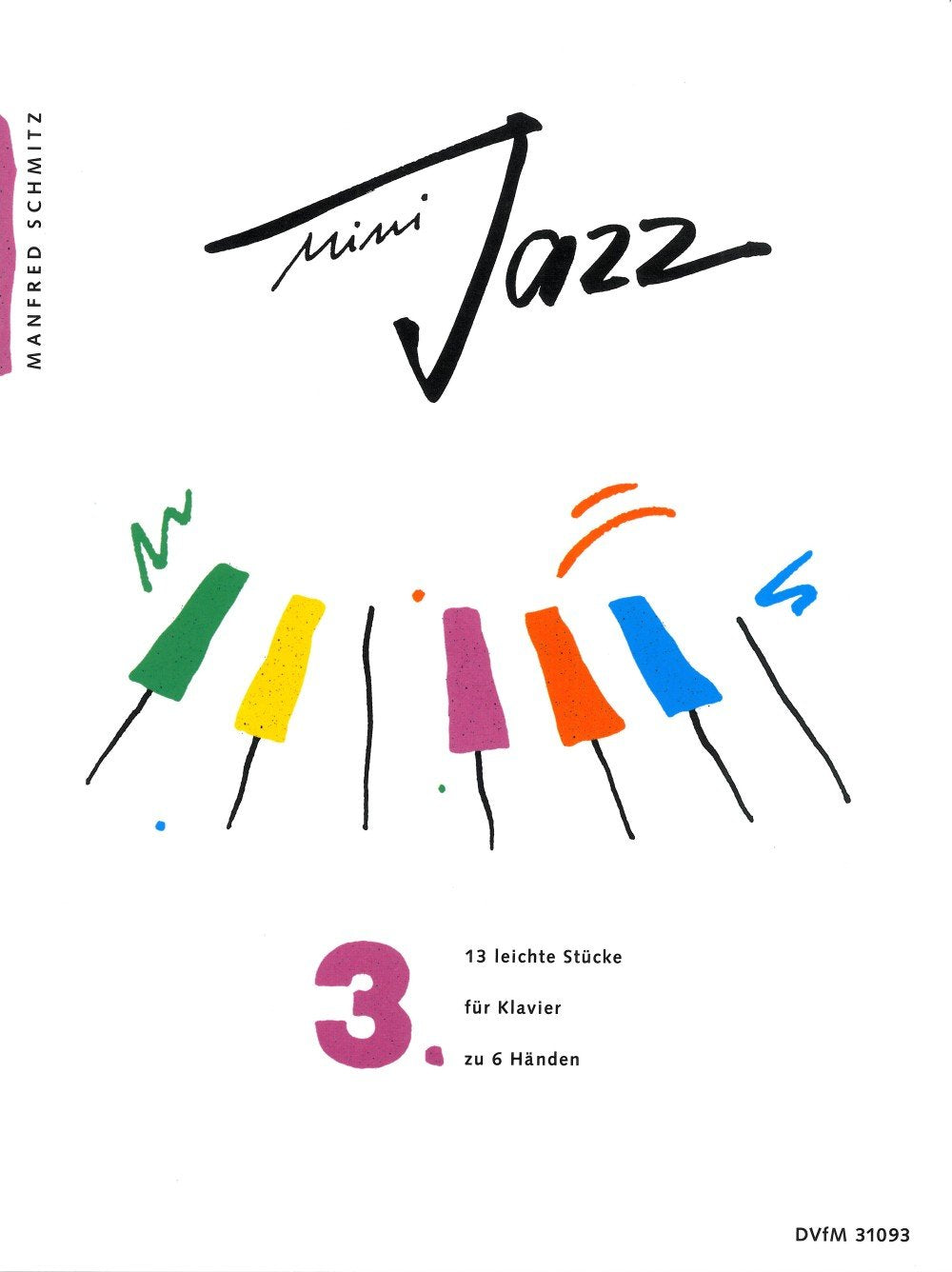 Mini-Jazz für Klavier Heft 3: 13 leichte Stücke (DV 31093) Sheet Music