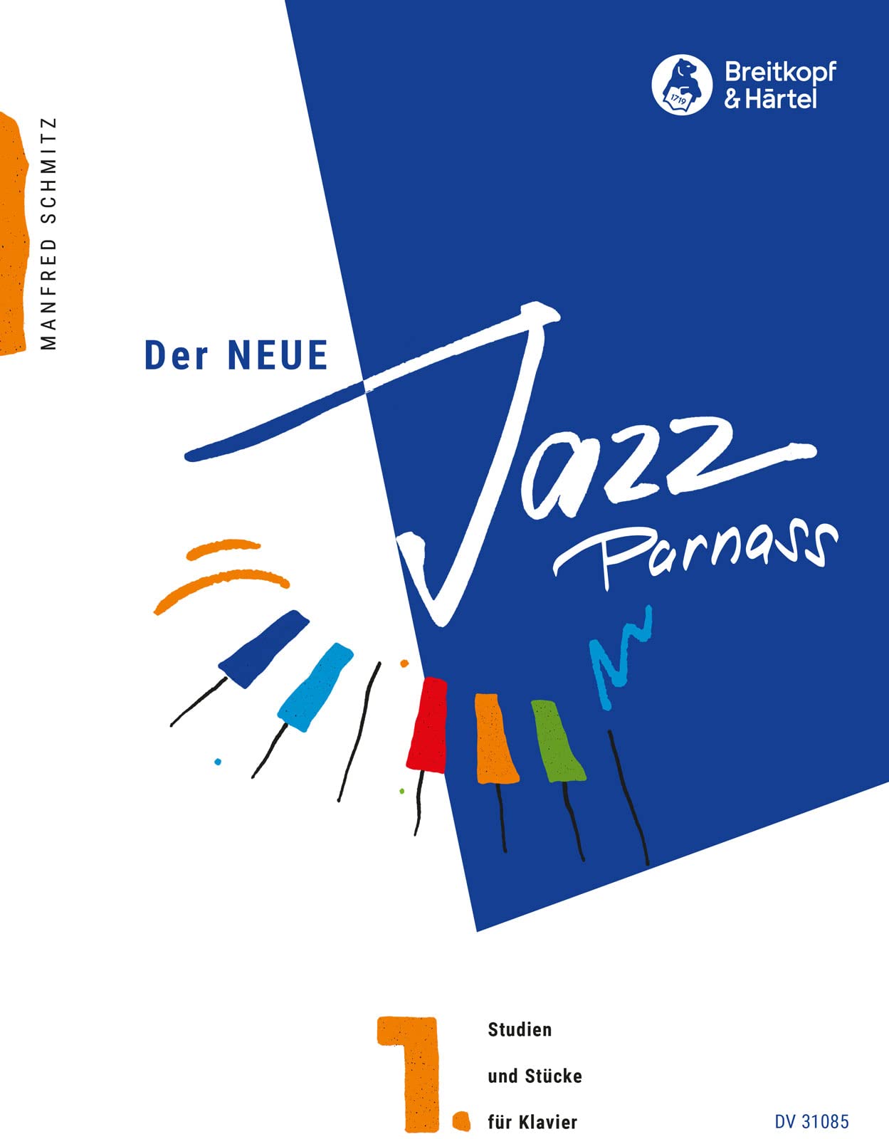 Der Neue Jazz Parnass - 155 Etüden, Stücke und Studien zum kreativen Klavierspiel Band 1 (DV 31085) Sheet Music