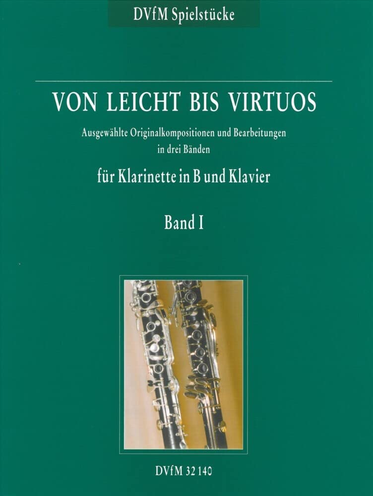 Von leicht bis virtuos Begleitheft zu 'Neue Schule für Klarinette' Band 1 (DV 32140) Sheet Music