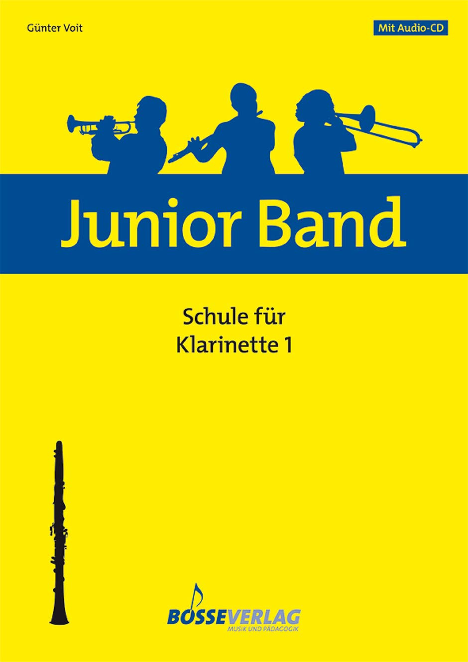 Schule für Klarinette, m. Audio-CD.Bd.1 Sheet Music