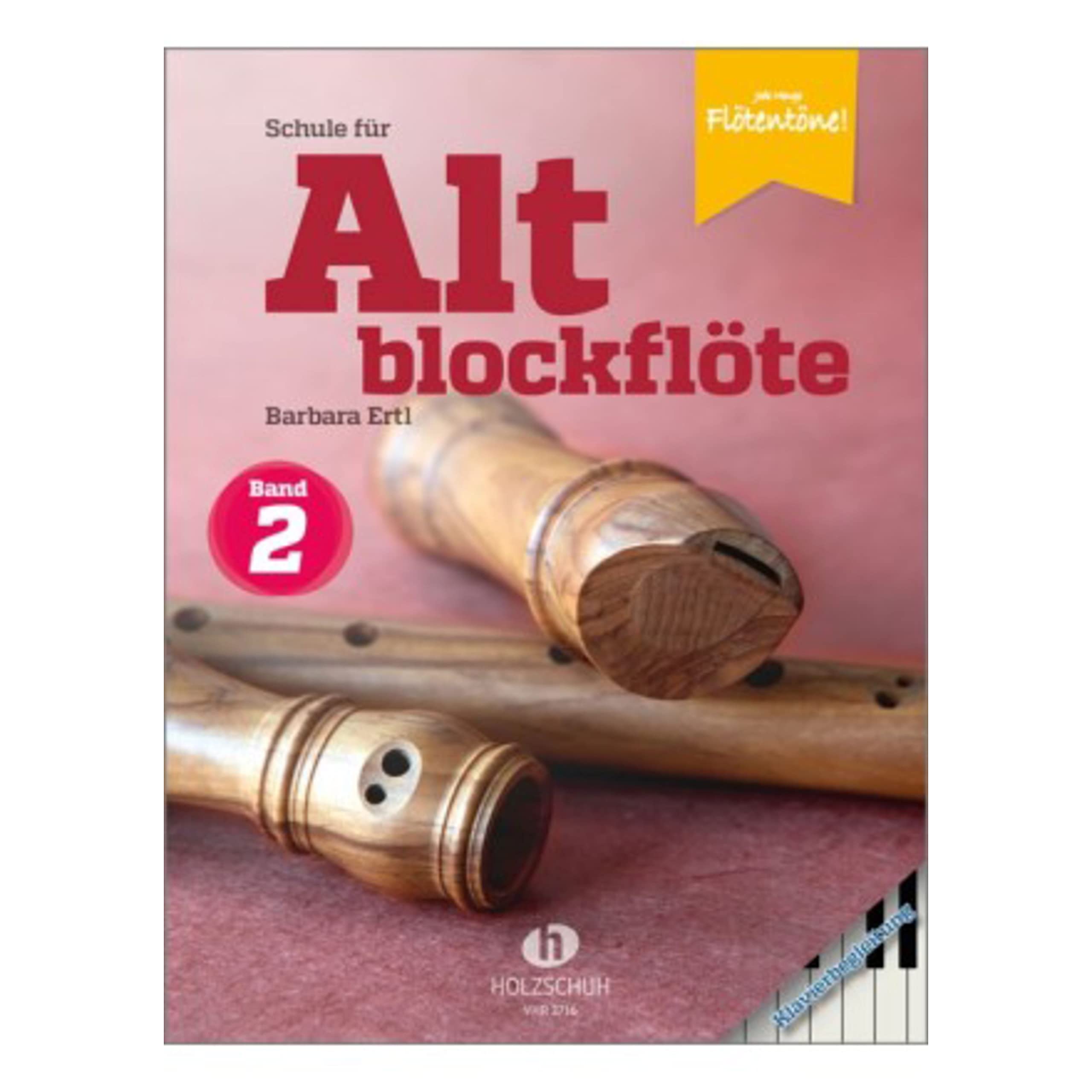 Schule für Altblockflöte Band 2 für Altblockflöte und Klavier Klavierbegleitung/Partitur Books