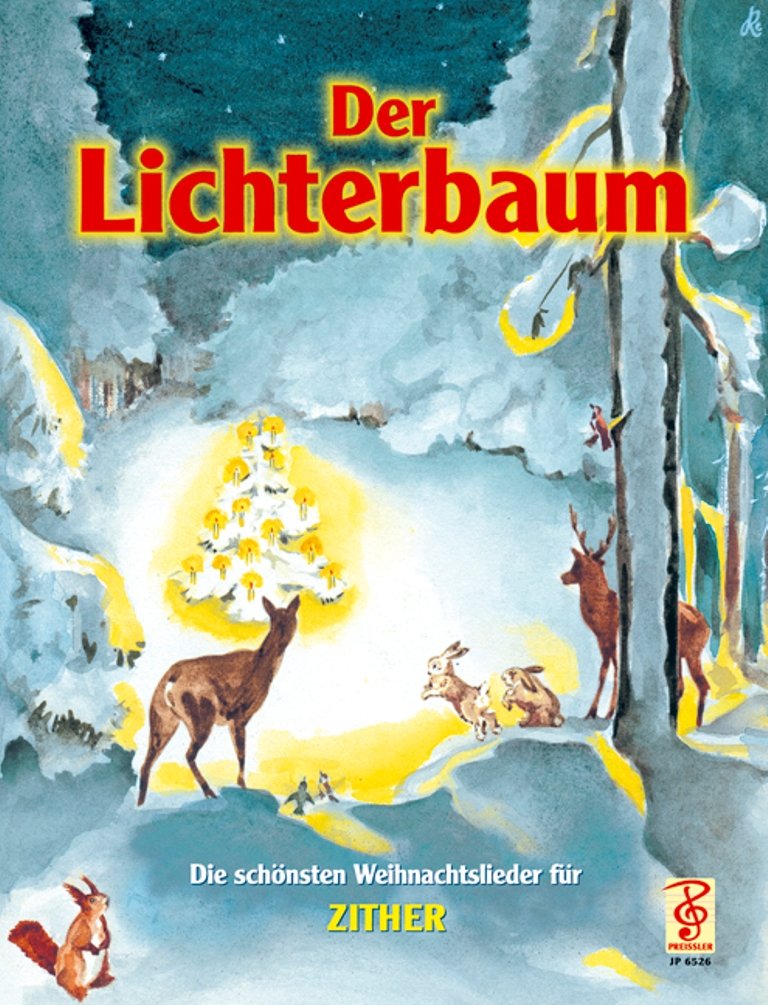 Der Lichterbaum Die schönsten Weihnachtslieder für Zither Books