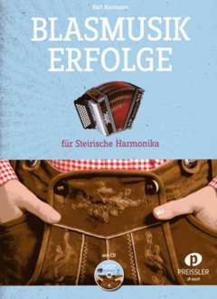 Blasmusik Erfolge incl. CD für Steirische Harmonika in Griffschrift cd