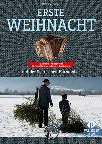 Erste Weihnacht auf der Steirischen Harmonika mit CD Sheet Music