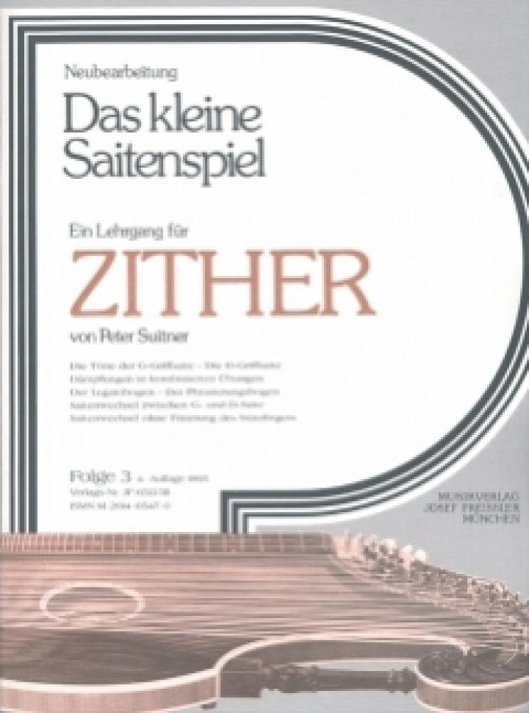 Das kleine Saitenspiel Folge 3 für Zither Sheet Music