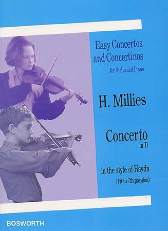Millies: Concertino in D "In the Style of Haydn" (Violin & Piano) Books