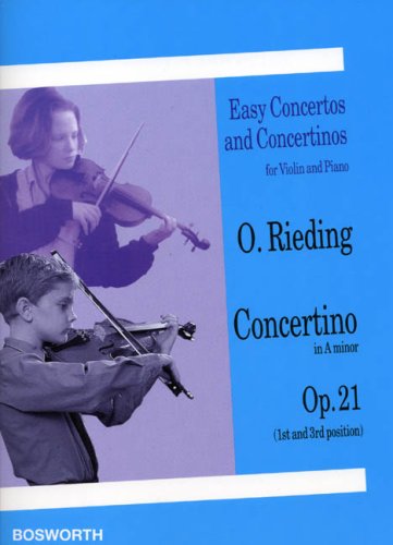 Concertino en la min. Op.21 - Vl/Po book