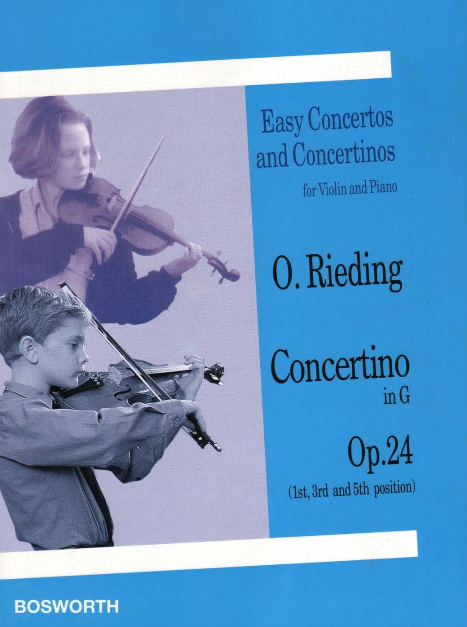 Concertino in G, Op. 24 (1st, 3rd and 5th Position): Easy Concertos and Concertinos for Violin and Piano. book