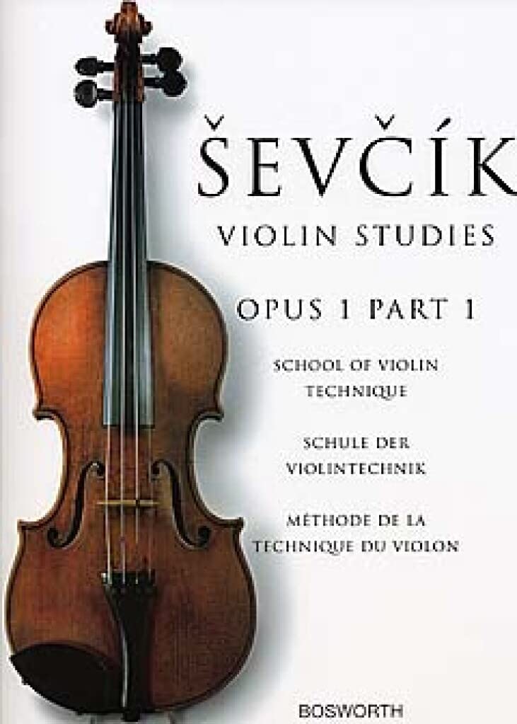 School Of Violin Technique, Opus 1 Part 1. book
