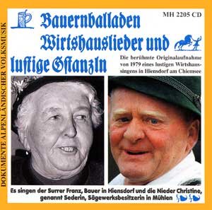 Bauernballaden, Wirtshauslieder und lustige Stanzln: CD Sheet Music