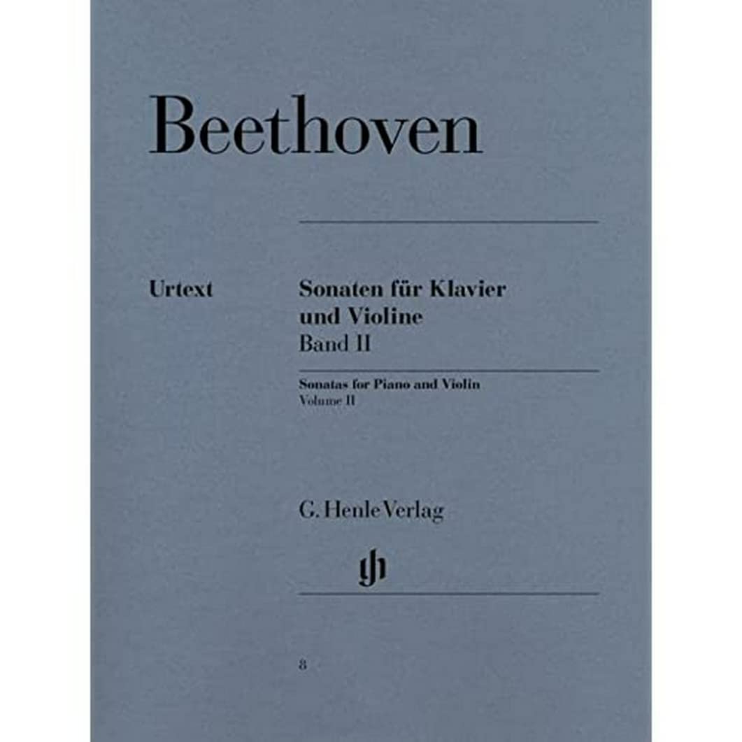 Sonaten für Klavier und Violine, Band II: Besetzung: Violine und Klavier (G. Henle Urtext-Ausgabe) Sheet Music