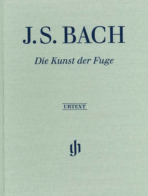 Die Kunst der Fuge BWV 1080; Leinenband. Klavier zu zwei Händen: Instrumentation: Piano solo (G. Henle Urtext-Ausgabe) Sheet Music
