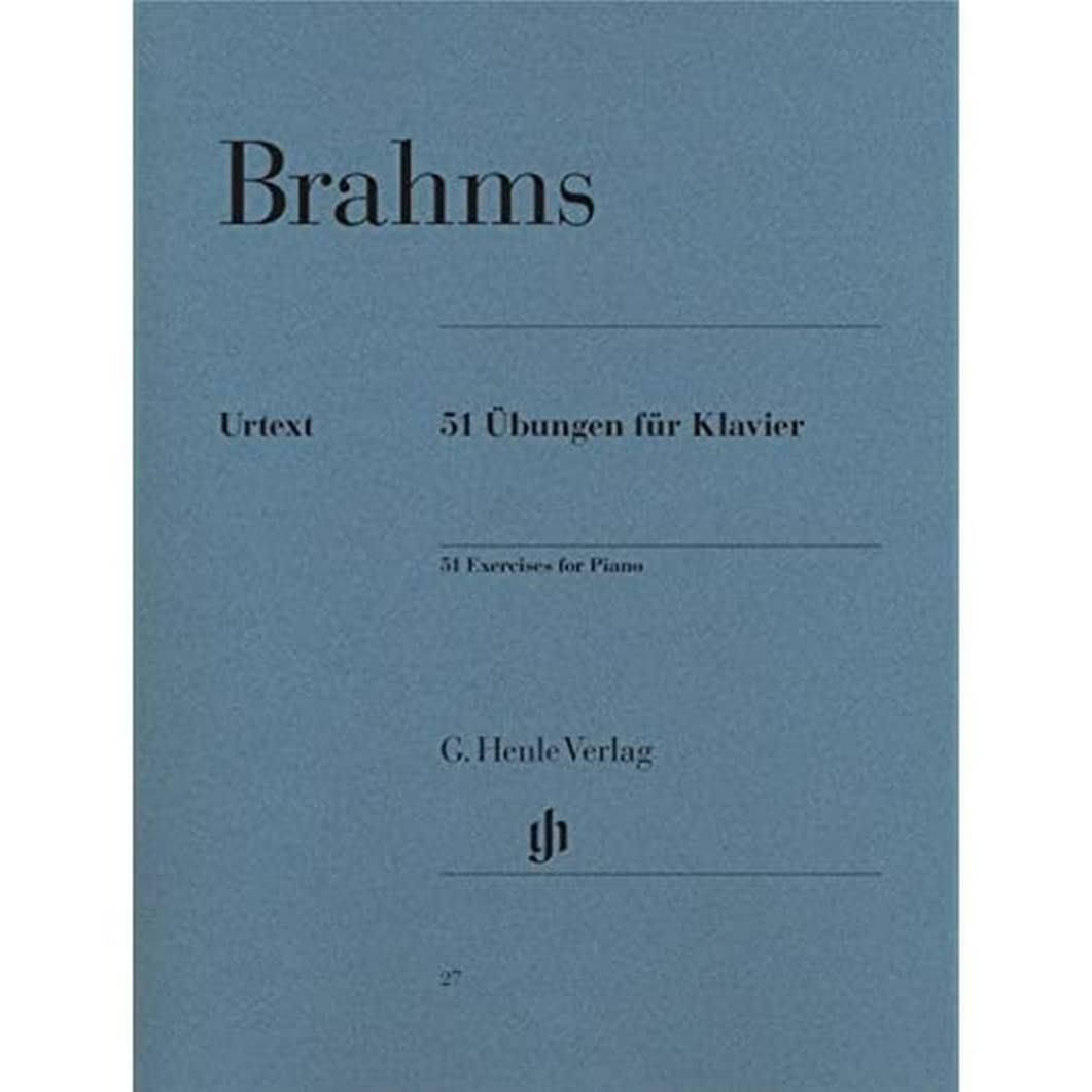 51 Übungen für Klavier: Instrumentation: Piano solo (G. Henle Urtext-Ausgabe) Art & Literature
