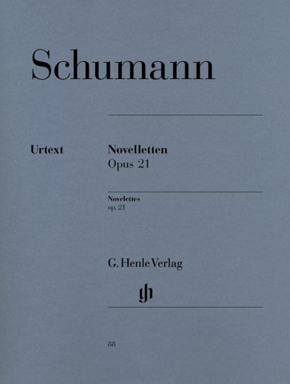 Novelletten op 21. Klavier: Instrumentation: Piano solo (G. Henle Urtext-Ausgabe) Sheet Music