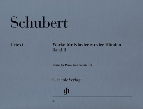 Werke für Klavier zu vier Händen, Band II: Besetzung: Klavier zu vier Händen (G. Henle Urtext-Ausgabe) Sheet Music