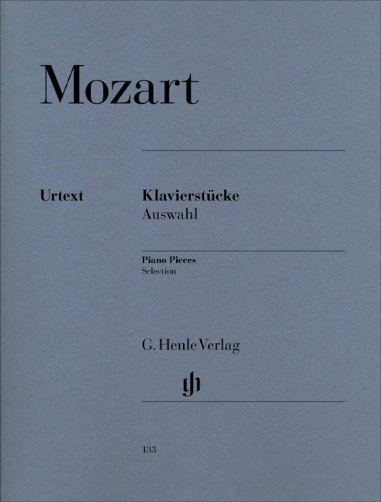 Klavierstuecke Auswahl. Klavier: Besetzung: Klavier zu zwei Händen (G. Henle Urtext-Ausgabe) Sheet Music